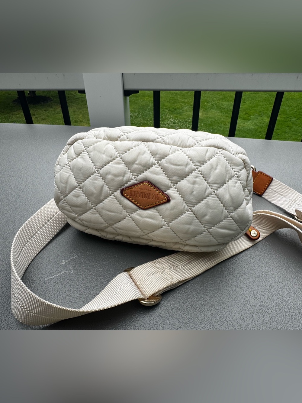 MZ Wallace Metro Scout Deluxe Quilted Nylon Crossbody Bag - Picture 11 of 14